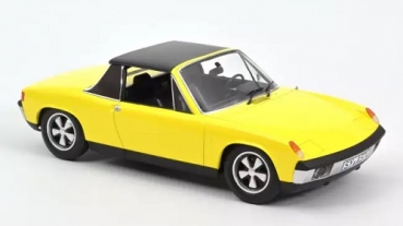 187689 Volkswagen-Porsche 914-6 1973 Yellow 1:18
